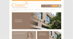 Desktop Screenshot of cimer.com